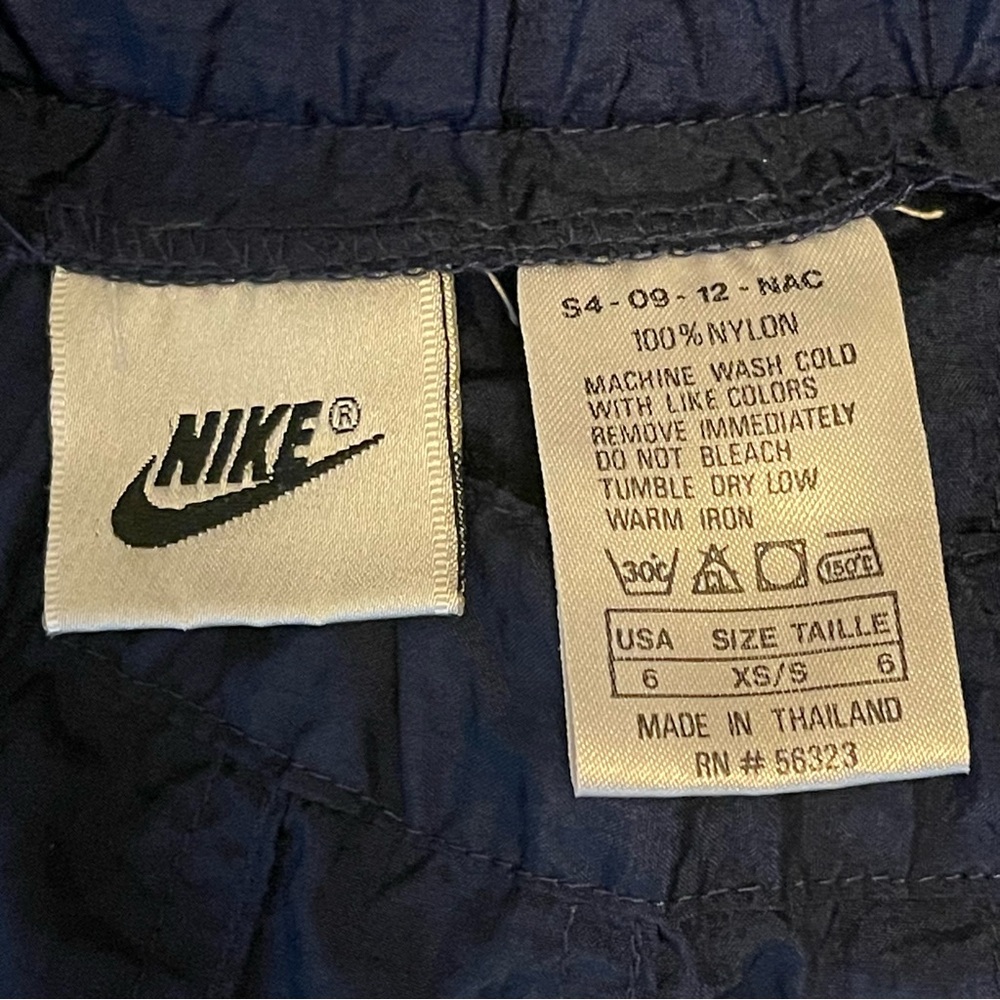 Nike Blue Nylon Swish Pleated Tennis Skirt Size 6 XS Sport Athleisure Vintage - Picture 6 of 7